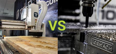 cnc router vs mill